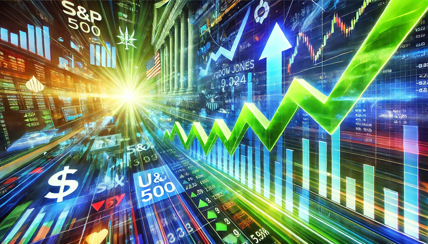 U.S. markets update: S&P 500 and Nasdaq rally on tech strength and easing economic concerns, while Dow Jones posts steady gains